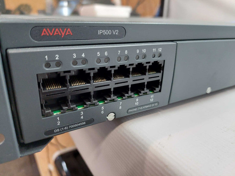 Avaya Controller Unit Model: IP500 V2  Rack Mountable.