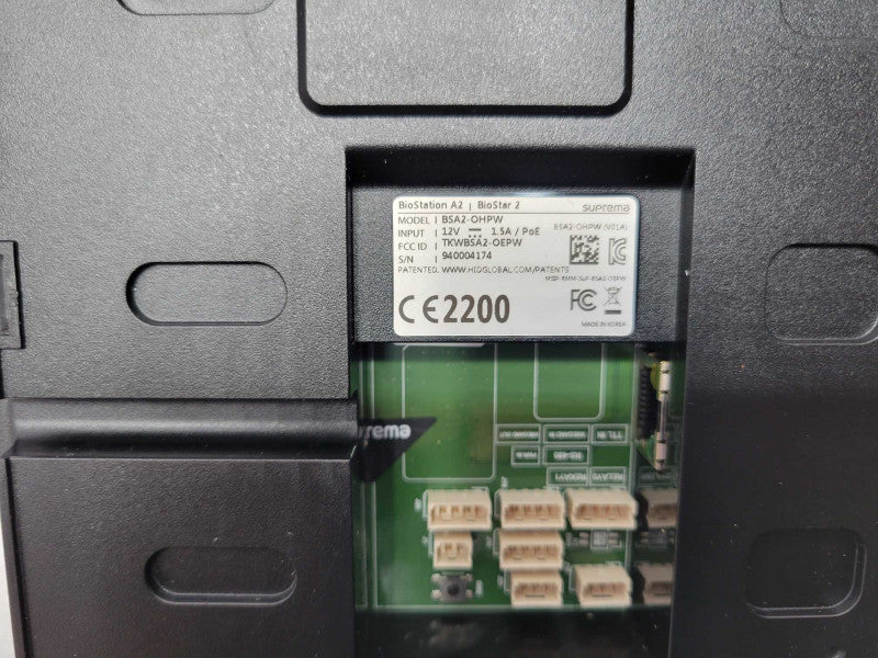 Suprema BioStation A2(BSA2-OMPW) Biometric Fingerprint Access, Factory reset Q_