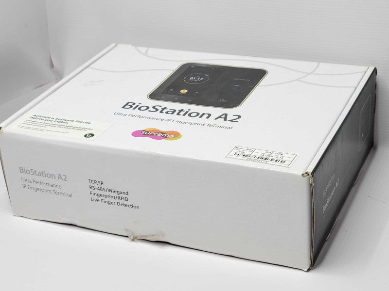 Suprema BioStation A2(BSA2-OMPW) Biometric Fingerprint Access, Factory reset Q_