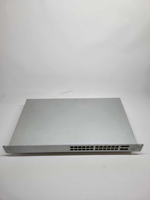 Cisco Meraki (MS120-24P-HW) 24-Ports Rack Mountable Ethernet Switch UNCLAIMED