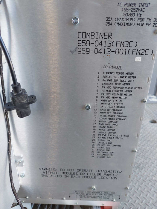 Broadcast Electronics FM 2C  Model: FM 2C / FM 3C