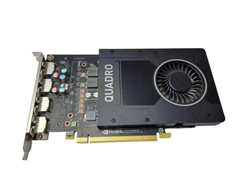Nvidia Quadro P2000 5GB GDDR5 1024 CUDA Cores GPU 4x DP 1.4 Q)