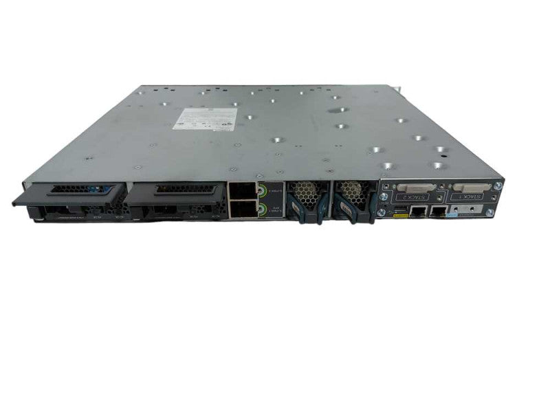 Cisco WS-C3750X-12S-E 12-Port Gigabit SFP Switch 2x PSU - READ #