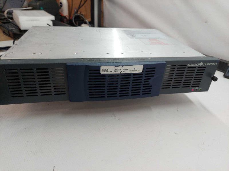 Leitch Frame with 2 Power supplies  Model: FR6802+ Q