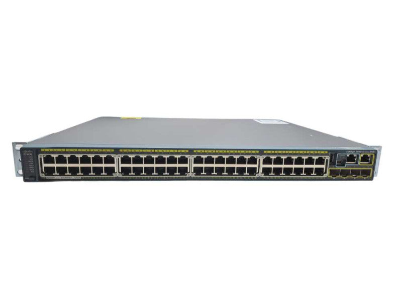 Cisco WS-C2960S-48LPS-L 48-Port Gigabit POE Managed Switch )