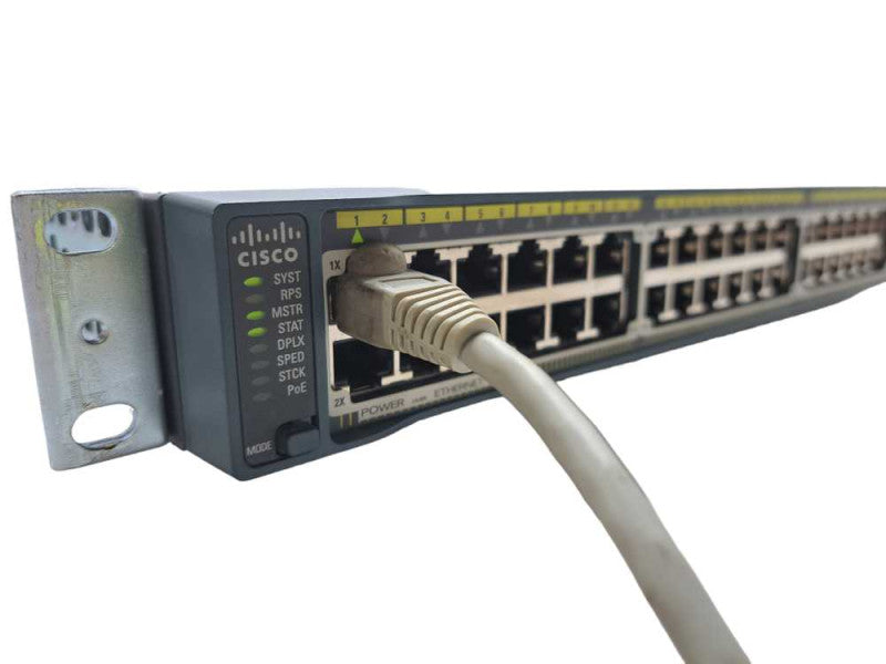 Cisco WS-C2960S-48LPS-L 48-Port Gigabit POE Managed Switch )