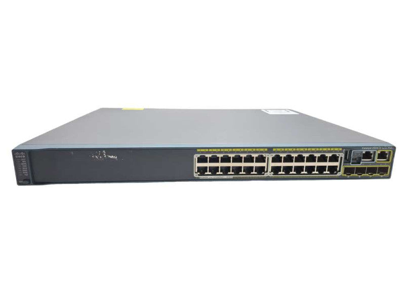Cisco WS-C2960S-24PS-L PoE+ Gigabit Network Switch )