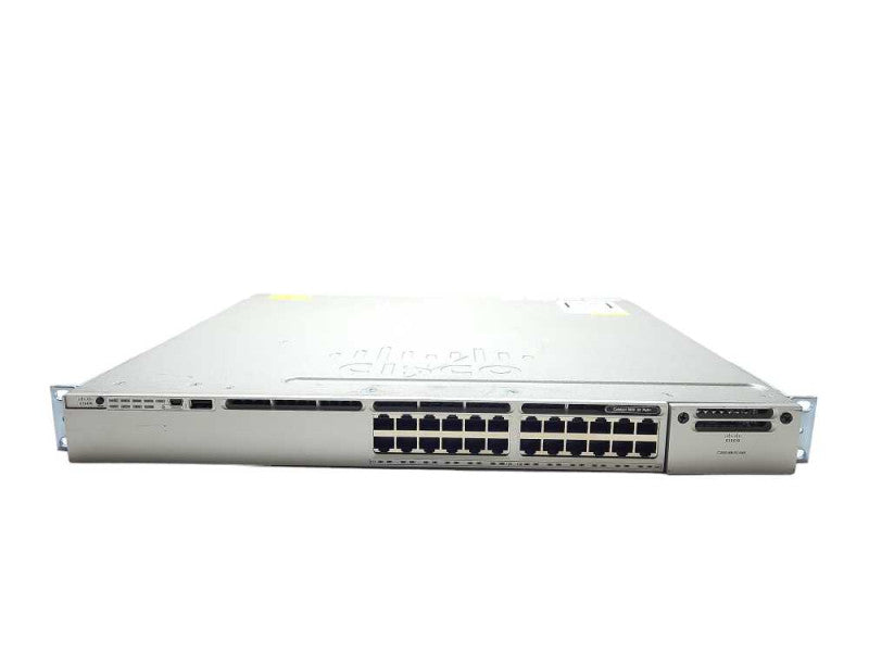 Cisco WS-C3850-24P-S 24-Port Gig PoE+ Switch 1x PWR-C1-715WAC Q$