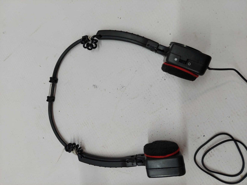 Vintage transmitter headphones with case