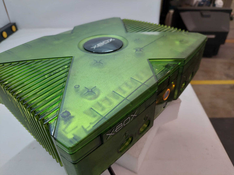 Microsoft Xbox Video Game System OG Green Model: X01267-001 (HALO EDITION)