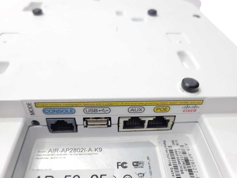Cisco Aironet 2802I Wireless AP 802.11ac Wave 2 AIR-AP2802I-A-K9 Q_