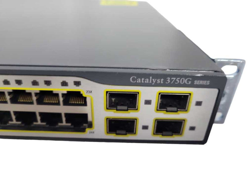 Cisco Catalyst 3750G WS-C3750G-24TS-S1U 24-Port Gigabit Ethernet Switch !
