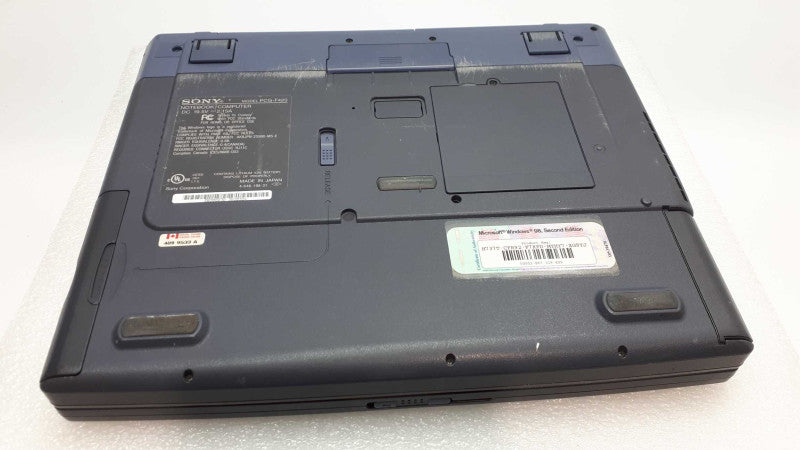 Sony VAIO PCG-F420 IntelÂ® PentiumÂ® III 450 MHz processor, Vintage Laptop &