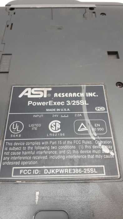 AST Powerexec 3/25 SL Vintage Laptop &