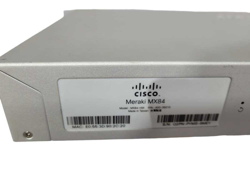 CISCO MERAKI MX84 Cloud Managed Security Appliance CLAIMED !