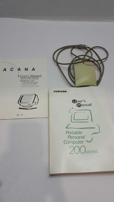 TOSHIBA 200CDS /810 MODEL PA1234EA CVCD VINTAGE  LAPTOP &