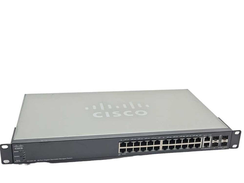 Cisco SG500-28 28-port Gigabit Stackable Managed Switch SG500-28 _