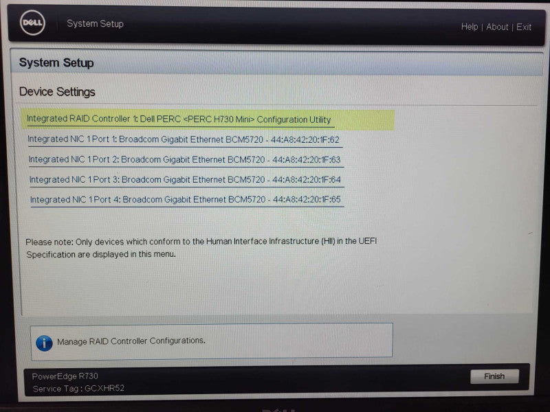 Dell PE R730 2x E5-2606 v3 @ 1.60GHz 32GB DDR4 H730mini RAID 2x PSU 2.5\\" $