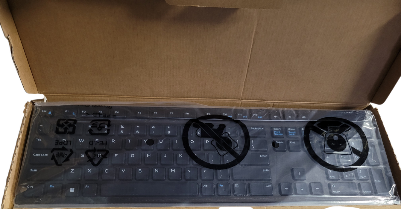Dell KB216 USB Wired Keyboard Black 104 Keys KB216-BK-US