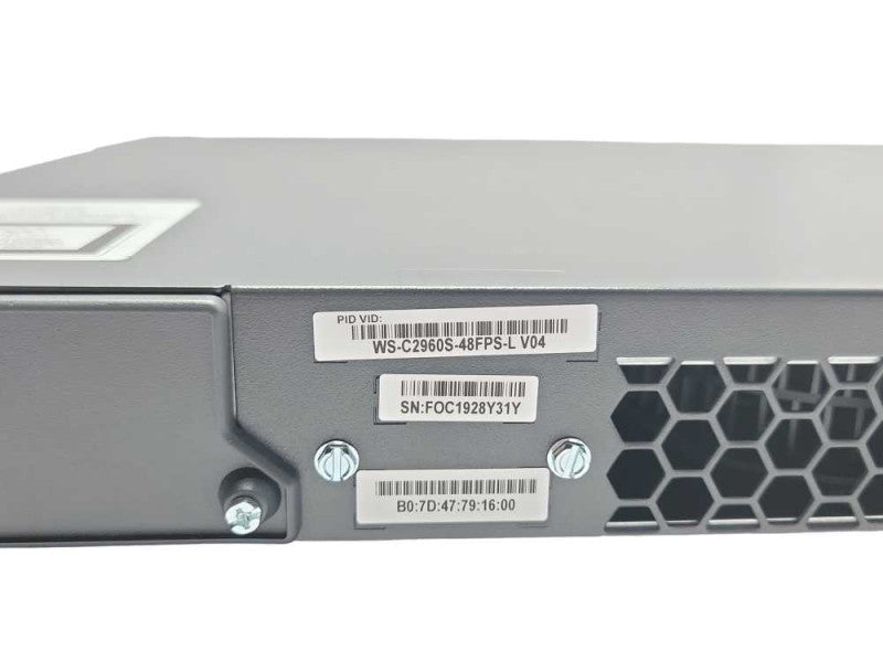 WS-C2960S-48FPS-L 48-Port Gigabit PoE Managed Switch _