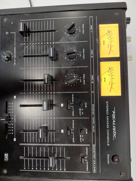 Vintage Realistic Stereo Mixing Console Model: 32-1200B