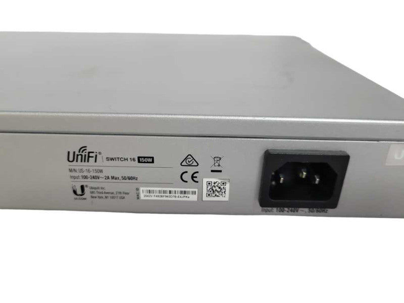 Ubiquiti Networks UniFi Managed PoE+ 16-Port Gigabit Switch (US-16-150W) !