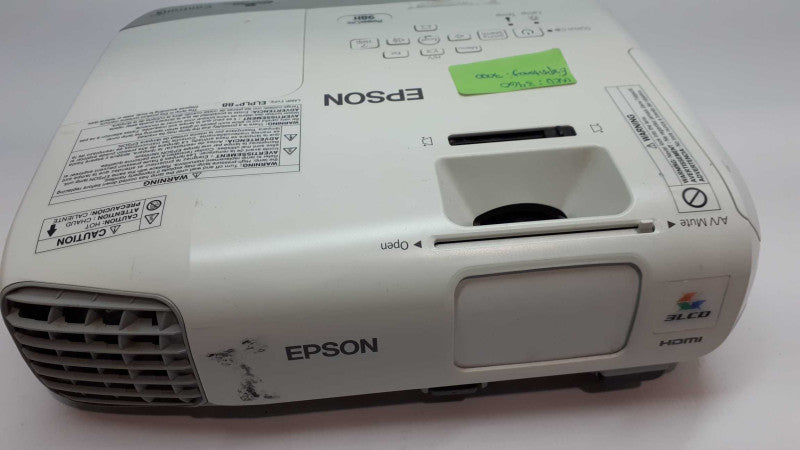 Epson PowerLite H687A 3LCD HDMI LAN Projector  &