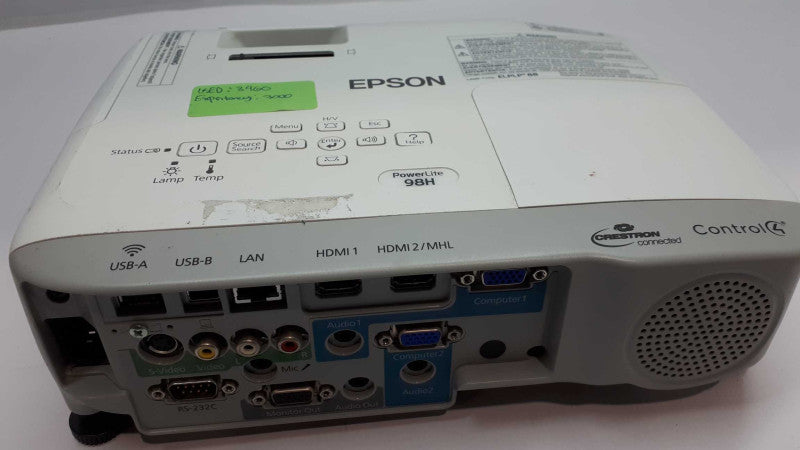 Epson PowerLite H687A 3LCD HDMI LAN Projector  &