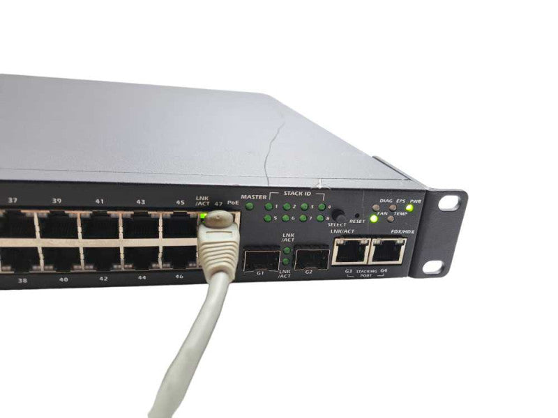 Dell PowerConnect 3548P 48-Port PoE 10/100 Managed Ethernet Switch )