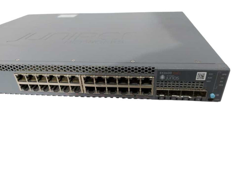 juniper ex3400 PoE+ EX3400-24P 24x port PoE Network switch - READ #