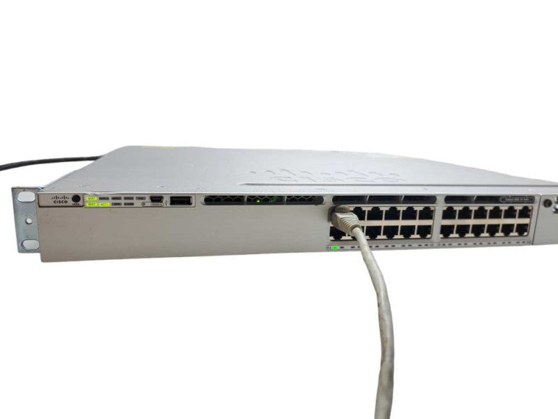 Cisco WS-C3850-24P-L 24 Port Gigabit Ethernet PoE+ Switch 1x PWR-C1-715WAC )