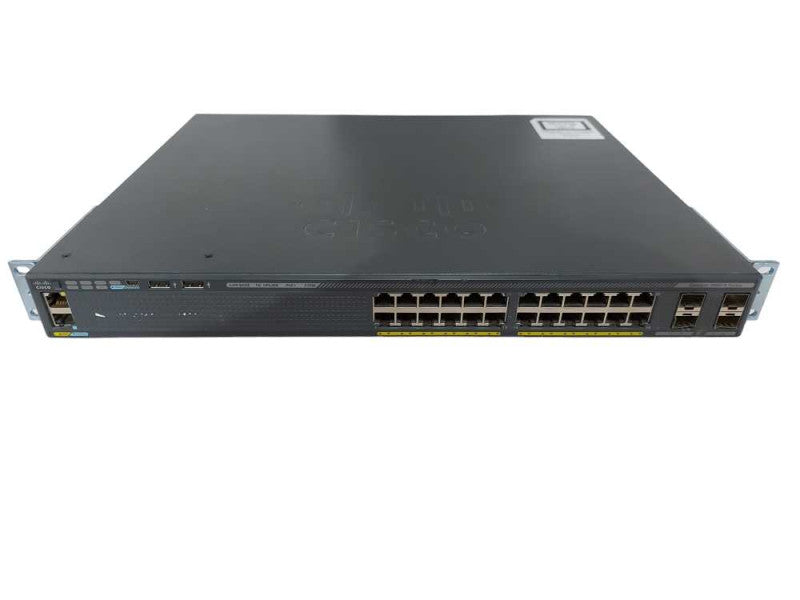 Cisco C2960x Series WS-C2960X-24PS-L V04 Network Switch - READ #