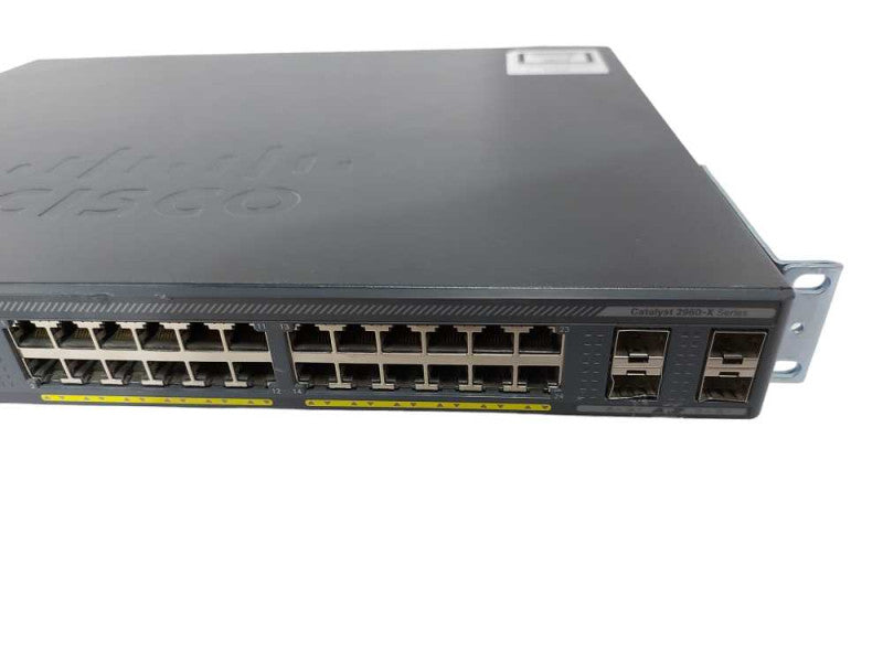 Cisco C2960x Series WS-C2960X-24PS-L V04 Network Switch - READ #