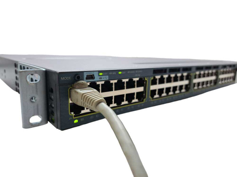 Cisco WS-C3560X-48PF-L 48 Port PoE+ Gigabit Network Switch )