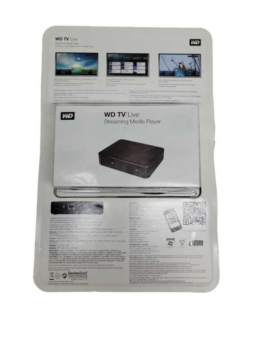 Western Digital [WD] TV Live Streaming Media Player Black OPEN BOX