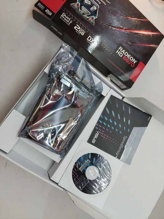 Asus Radeon HD 6670 2GB DDR3 PN: 90-C1CQR2-S0UAN0YZ Model: HD6670-2GD3