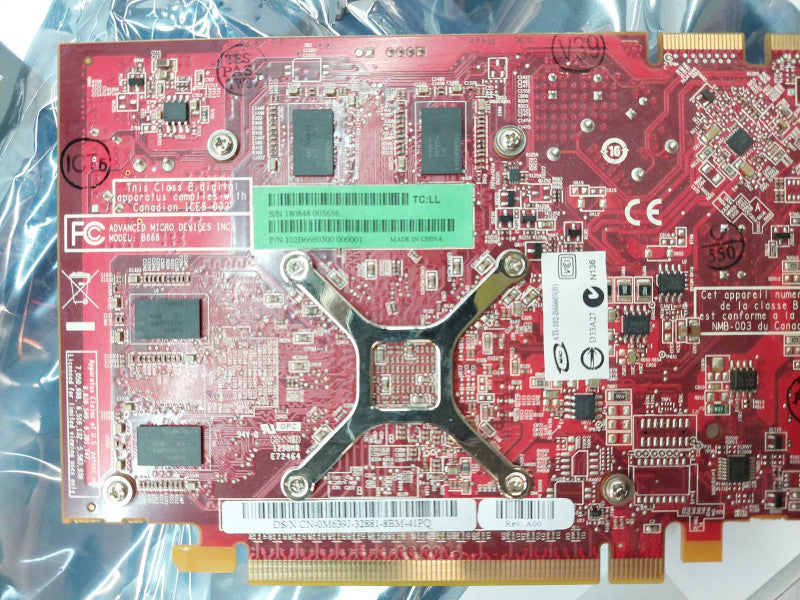 Asus Radeon HD 6670 2GB DDR3 PN: 90-C1CQR2-S0UAN0YZ Model: HD6670-2GD3