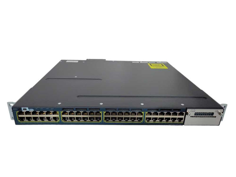 Cisco WS-C3560X-48PF-L 48 Port PoE+ Gigabit Switch  Q!