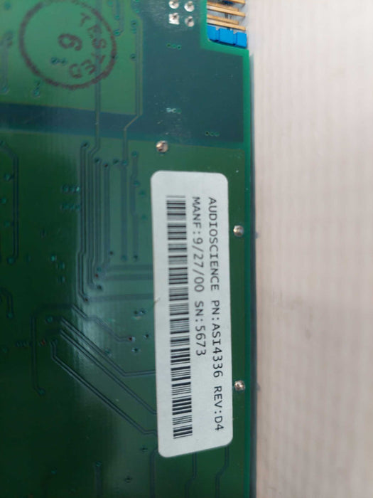 AudioScience ASI4336 Digital Audio Adaptor  Q