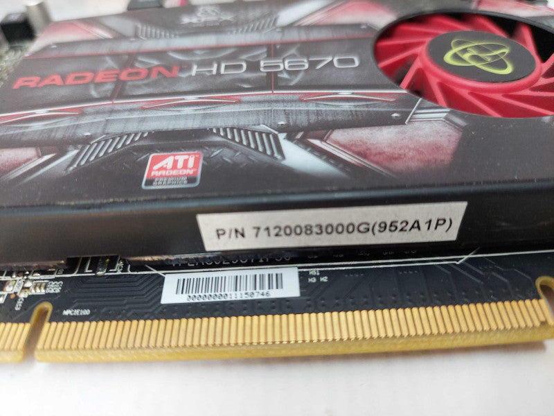 XFX Radeon HD5670 775M 512MB DDR5 DP HDMI DVI HD-567X-YN HD-567X-YNFC