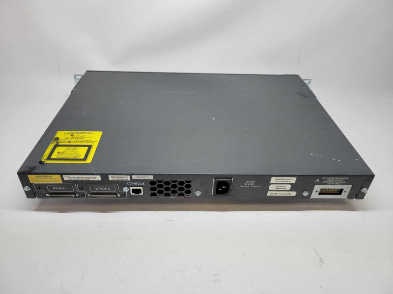 Cisco WS-C3750G-12S-E 12 Port Gigabit Ethernet Switch