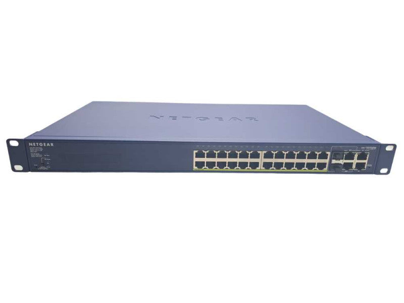 Netgear FS728TP 28 Port PoE Fast Ethernet Network Smart Switch )
