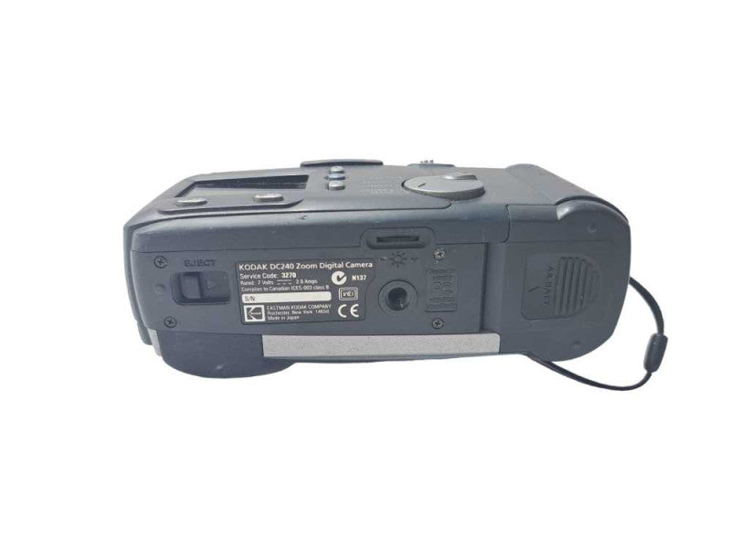 Kodak DC240 Gray 1.8\\" LCD Screen 1.2 MP 3x-Optical Zoom Digital Camera *Parts )