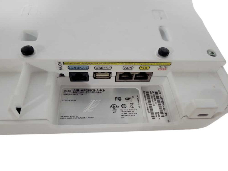 Cisco AIR-AP2802I-A-K9 Aironet 2802I Wireless AP 802.11ac Wave 2  Q!