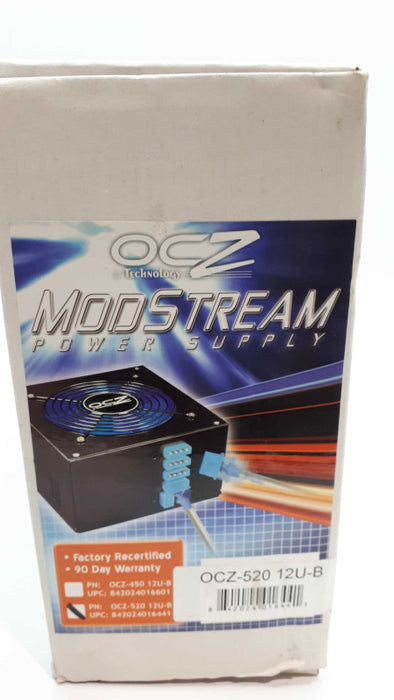 OCZ Technology OCZ-520 12U 20+4 Pin Desktop Power Supply W/ Power Cord &