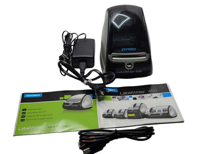DYMO LabelWriter 450 with power adapter and usb cable _