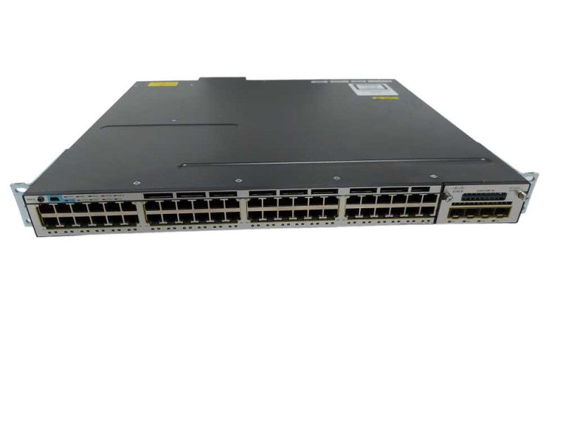 Cisco C3750X Series gigabit POE network Switch WS-C3750X-48PF-S V03 Q#
