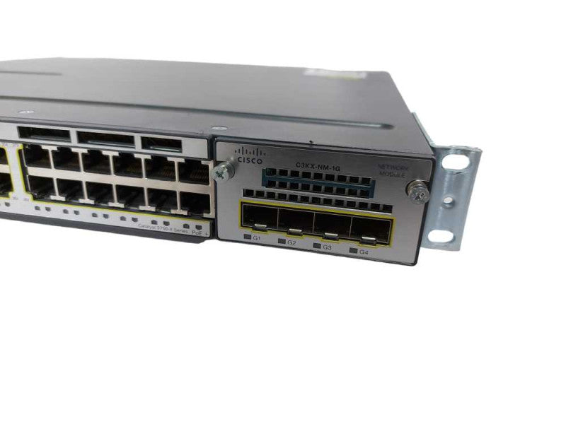 Cisco C3750X Series gigabit POE network Switch WS-C3750X-48PF-S V03 Q#