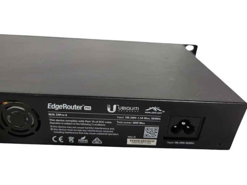 Ubiquiti Networks EdgeRouter Pro 8 (ERPro-8) Enterprise Network 8 Port Router !