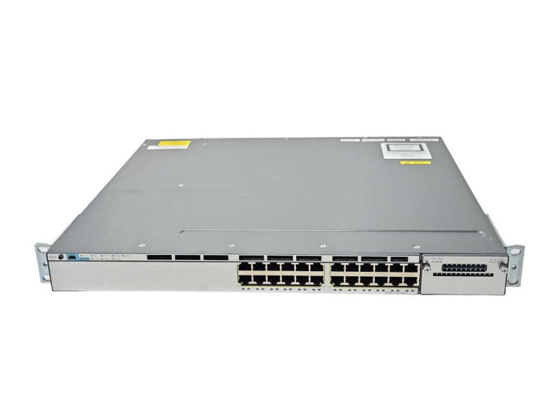 Cisco Catalyst WS-C3750X-24T-S 24-Ports Gigabit Network Switch, 1x PSU Q_